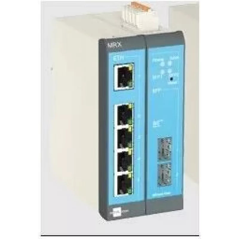 INSYS Router MRX MRX2 Fiber su 5 prievadų komutatoriumi