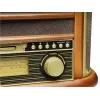 DENVER MCR-50 MK3 stiprintuvas, kasetinis CD/MP3 grotuvas, skaitmeninis grotuvas, patefonas, radijas, skaitmeninis įrašymas, 5W