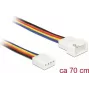 Vidinis maitinimo laidas DeLOCK 85363 0,7 m 4 kontaktų PWM
