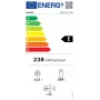 Šaldytuvas INDESIT INKS1341S4E — 340 l talpos (230 l šaldytuvas / 110 l šaldiklis), apverčiamos durys, energinio efektyvumo klasė E