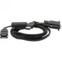 VM SERIJOS USB Y KABELIS - USB/USB1 PRIEVADAS PRIE USB A TIPO KIŠTUKO 6 PĖDŲ (1,8 M) PRIĖMĖJO IR USB A TIPO LIZDO 0,5 PĖDŲ (0,15 M) KLIENTO