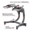 Reguliuojamas hantelių stovas Hms Premium STR10 Pro