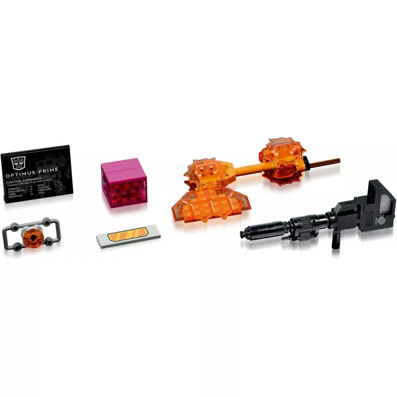 LEGO® 10302 Icons Optimus Prime, transformerių roboto modelio rinkinys