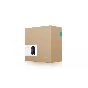 Deepcool | MID TOWER CASE | CYCLOPS BK | Šoninis langas | Juoda | Mid-Tower | Maitinimo šaltinis įtrauktas Ne | ATX PS2