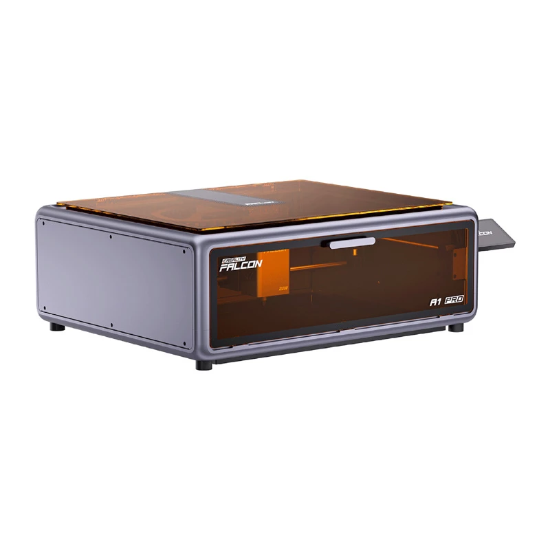 Lazerinis graviruoklis Creality Falcon A1 Pro 20W — stalinis lazerinio graviravimo ir pjovimo modulis