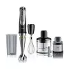 Braun MultiQuick 9 MQ9138XI 0,6 L panardinamasis trintuvas 1200 W Juoda, Nerūdijantis plienas