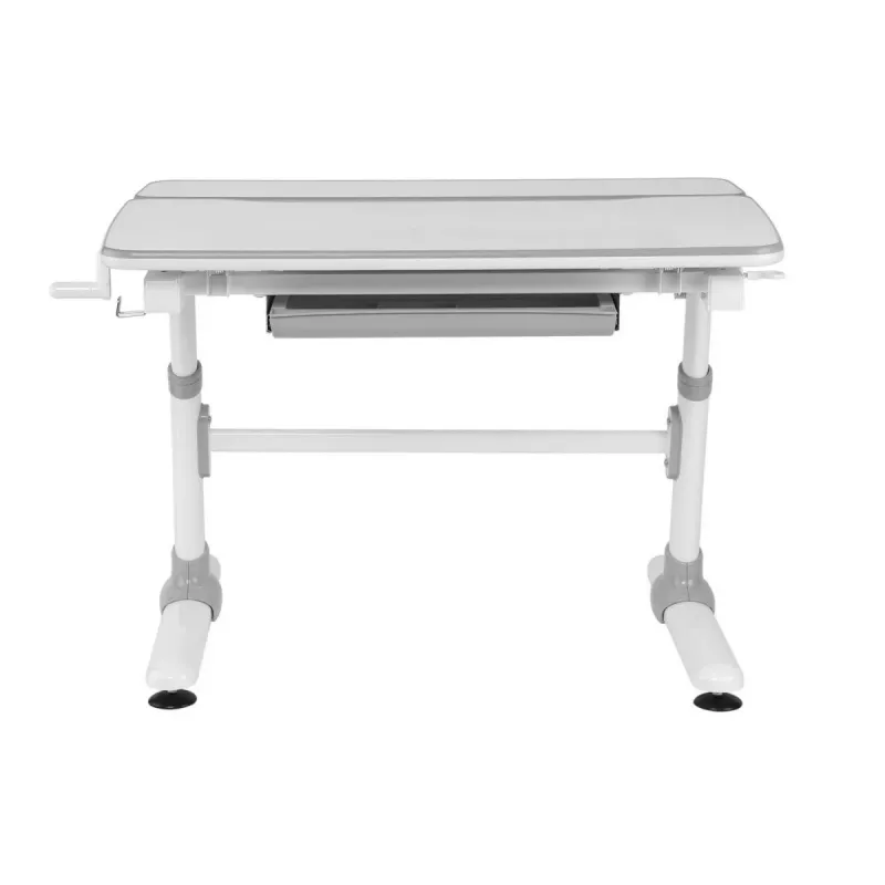 Ergo Office vaikiškas ergonominis reguliuojamo aukščio stalas, pilkas, maks. 100 kg, ER-417 2cz