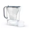 Vandens filtro ąsotis BRITA Style Essential 2,4 L grafito spalvos — ąsotis su MAXTRA kasete, Smart Light, 1,4 L filtruoto vandens talpa