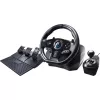 Vairaratis + pedalai Subsonic GS850-X Juoda 270° sukimo USB