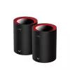 Cudy M3000 2 vnt. paketas Dviejų dažnių (2,4 GHz / 5 GHz) Wi-Fi 6 (802.11ax) Juoda, Raudona 1 Vidinė antena