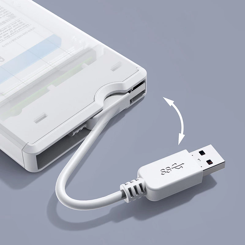 GrauGear išorinis kietojo disko dėklas 2.5HDD/SSD USB 3.2 Alu - disko dėklas - 2,5