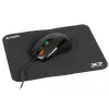 Žaidimų pelė A4Tech X-7120 USB Type-A abiem rankoms tinkama 2000 DPI, 3 ms, laidinė, juoda