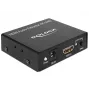 HDMI stereo / 5.1 kanalų garso išskyriklis 4K, adapteris juodas