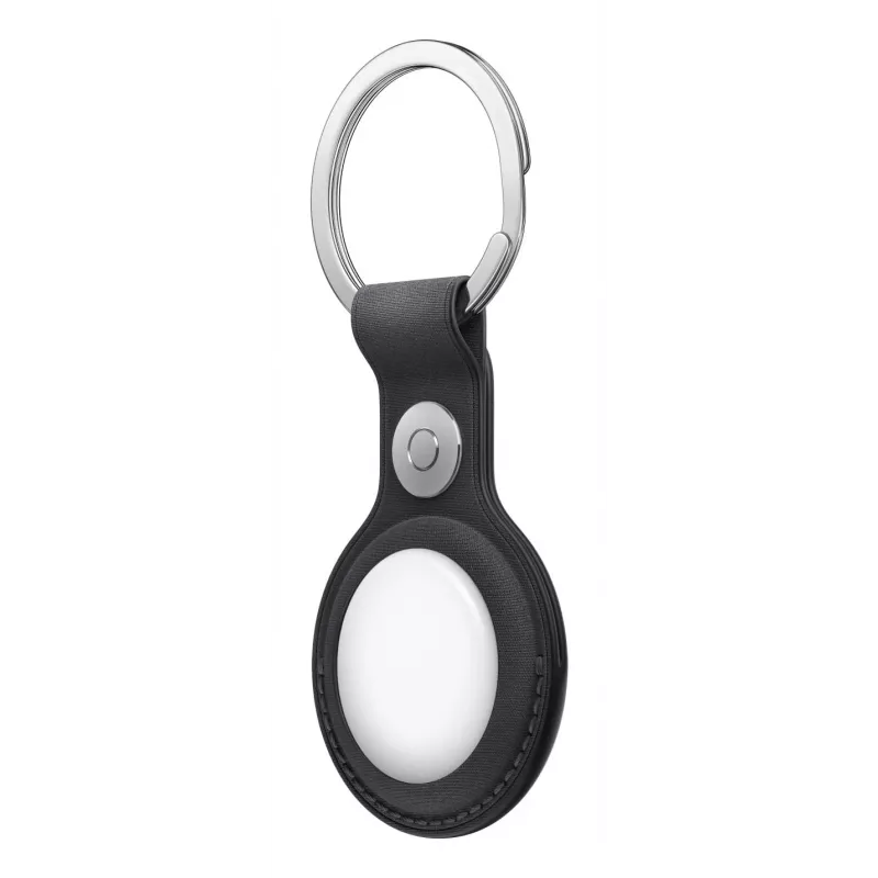 Ring Apple AirTag FineWoven raktų pakabukas, juodas