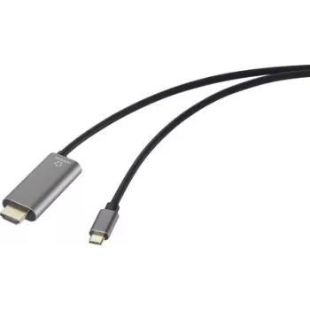 Renkforce USB-C HDMI adapterio laidas HDMI-A kištukas lizdas 1,50 m (RF-6409792)