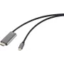 Renkforce USB-C HDMI adapterio laidas HDMI-A kištukas lizdas 1,50 m (RF-6409792)