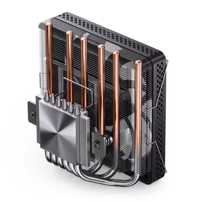 Jonsbo HP600 CPU Cooler, 120 mm - juoda