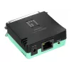 LevelOne Lygiagretaus spausdinimo serveris, juoda, žalia, Veikla, Ryšys, Maitinimas, Būsena, Taivanas, Ethernet LAN, IEEE 802.3, IEEE 802.3u, 10,100 Mbit/s