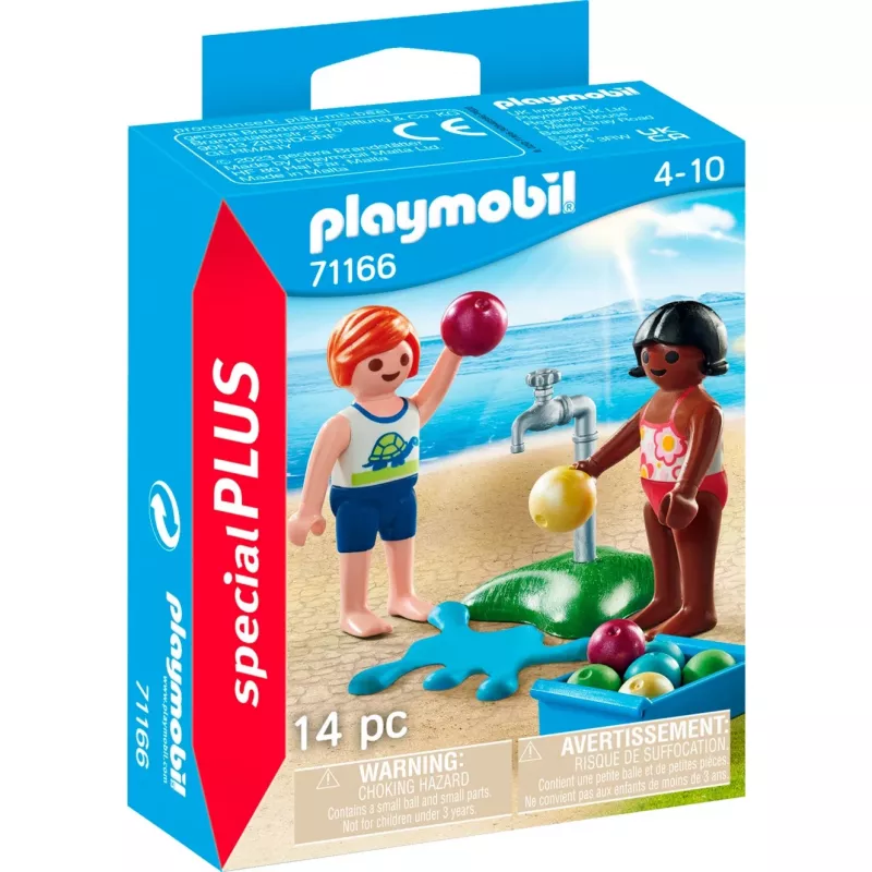 Playmobil 71166 Special Plus vaikai su vandens balionais
