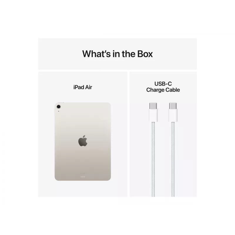 Apple iPad 11 colių Air Wi-Fi 128GB - Žvaigždžių šviesa