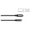 Good Connections Ethernet laidas USB-C RJ45, antracitinis, 3,0 m