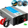 Extralink OPIM-600W įtampos keitiklis, automobilinis 12V, 600W modifikuota sinusinė banga