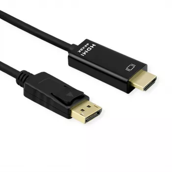 ROLINE 11.04.5995-10 DisplayPort į HDMI kabelis 1m juodas