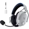 Ausinės Razer JuodaShark V3 Pro laidinės belaidės Bluetooth baltos