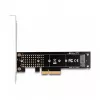 DeLOCK PCI Express x4 plokštė į 1 vidinį NVMe M.2 Key M 110 mm Low Profile