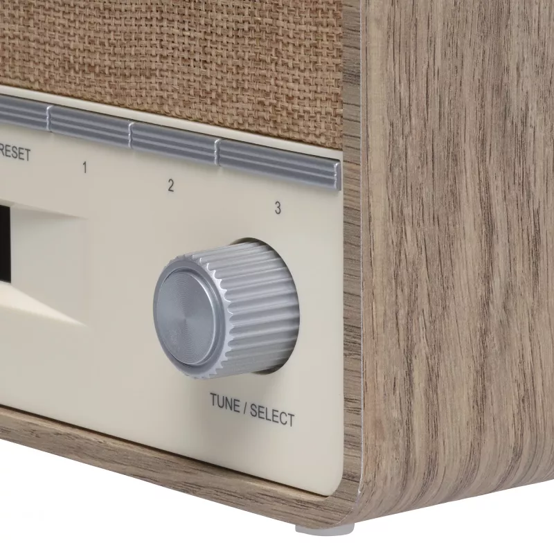Nešiojamasis radijas Denver DAB-36LW skaitmeninis imtuvas DAB+ 5W LCD