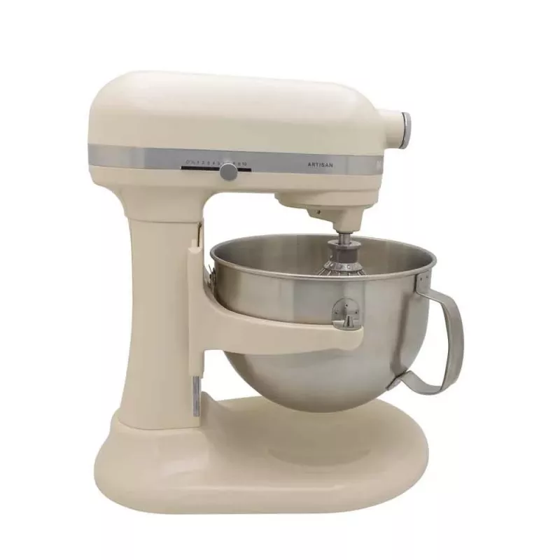 KitchenAid 5KSM60SPXEAC stacionarus maišytuvas 375 W Kreminė, Pilka, Nerūdijantis plienas