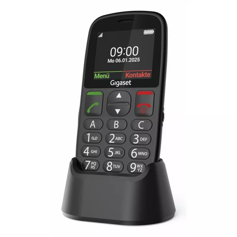 Siemens GL395 Black mobilusis telefonas 5,6 cm / 2,20 colio - 0,30 Mpx kamera (S30853-H1230-R101)