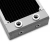 Radiatorius EK Water Blocks 3831109839188 žalvaris varis nerūdijantis plienas baltas 130x300x44mm