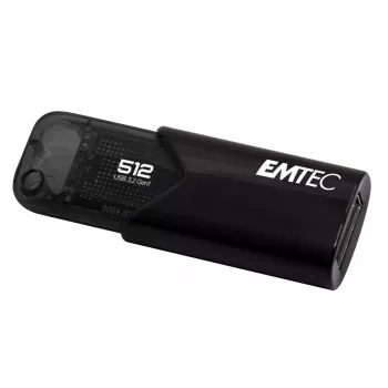 Emtec B110 Click Easy 3.2 USB atmintukas 512 GB USB Type-A 3.2 Gen 2 (3.1 Gen 2) Juoda (ECMMD512GB113)