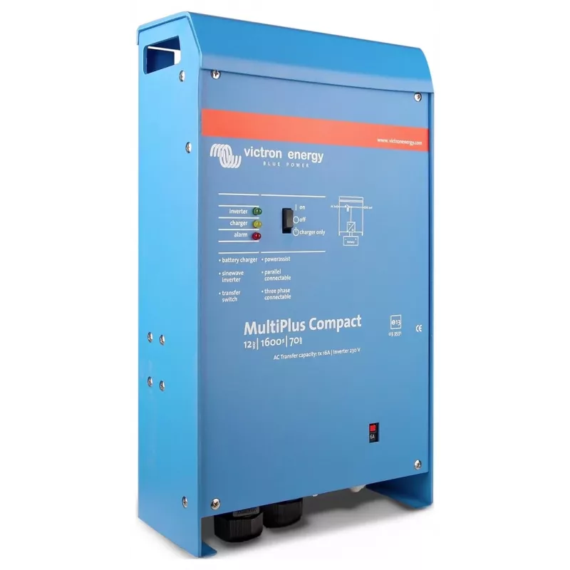 Inverter Bosch MultiPlus C CMP122120000 1200W 12V — grynos sinusinės bangos galios keitiklis