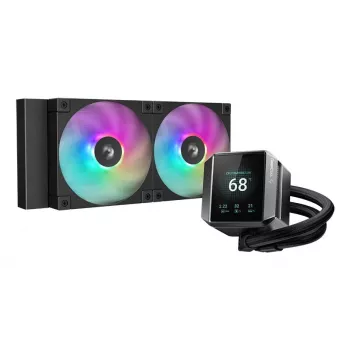 „DeepCool MYSTIQUE 240 ARGB“ – universalus skysčio aušintuvas