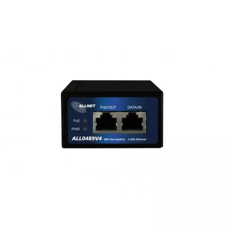 Tinklo komutatorius ALLNET ALL0489V4 Power over Ethernet PoE juodas