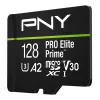 Atminties kortelė microSDXC Elite Prime 128GB + SD adapteris + USB-A kortelių skaitytuvas
