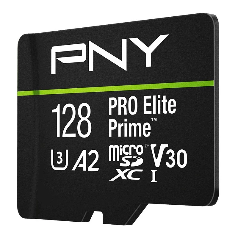Atminties kortelė microSDXC Elite Prime 128GB + SD adapteris + USB-A kortelių skaitytuvas