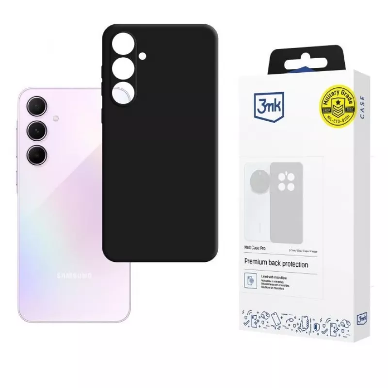 Plonas apsauginis matinis dėklas 3MK, skirtas Samsung Galaxy A36 / A56 — patvarus plonas telefono dėklas
