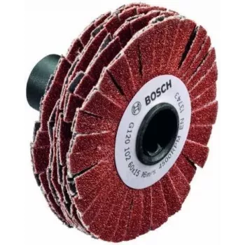 Šlifavimo šlifavimo būgnas 15 mm, grūdėtumas 120 — Bosch 1600A00155 (Flexible Schleifwalze)