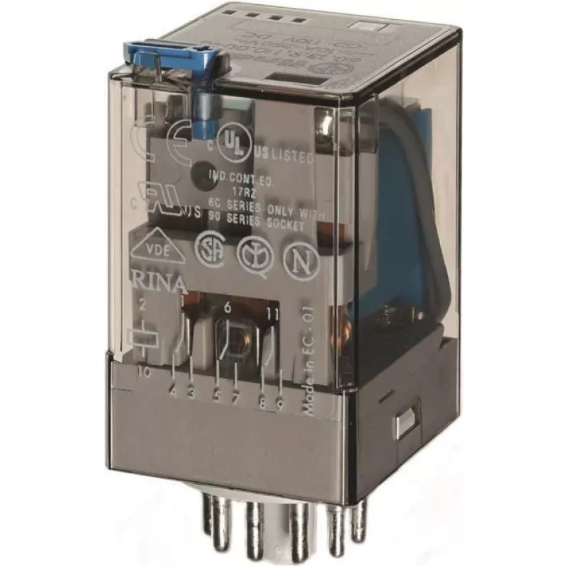 Finder Industrie-Plug-In Relay 3Wf.Fas. 90.73/112 60.13.9.024.0070 (601390240070)