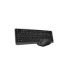 A4Tech Fstyler FG1012 belaidės klaviatūros ir pelės rinkinys, juodas