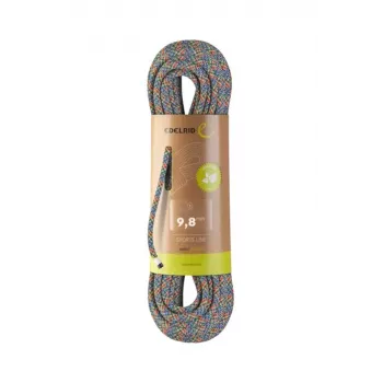 Laipiojimo virvė EDELRID Se Puffin 9,8 mm, 70 m, dinaminė vienguba virvė, įvairių spalvų