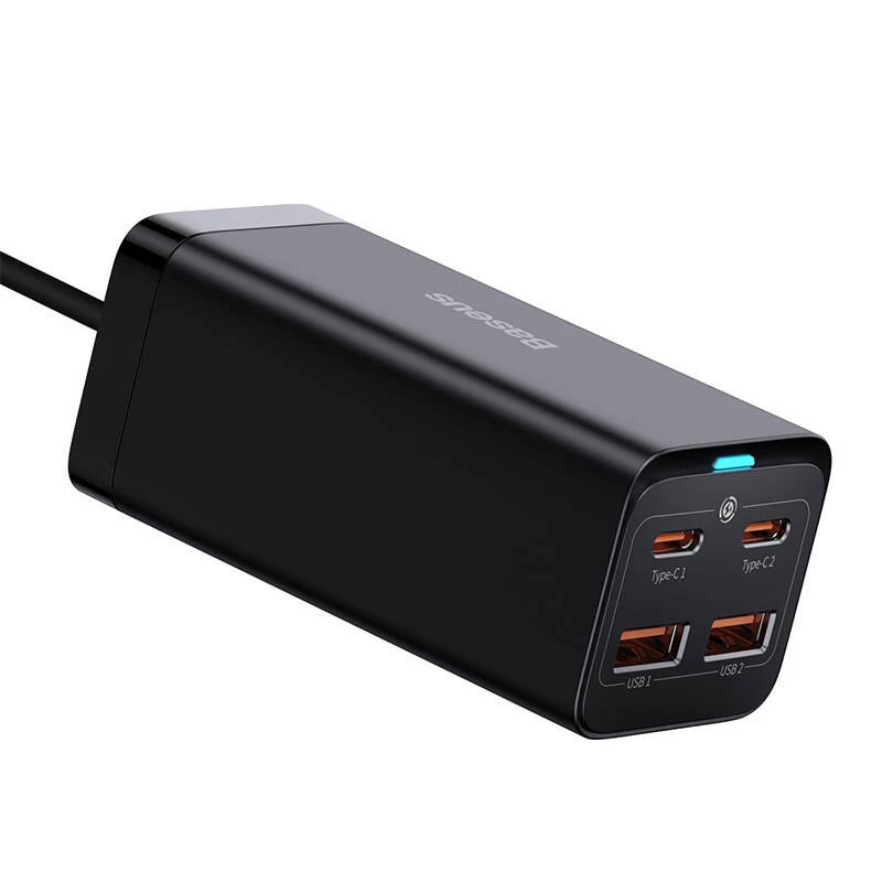 Baseus GaN3 100/ 65W stalinis įkroviklis greitasis įkrovimas QC 3.04.0 USB C Type C telefono įkroviklis skirtas IPhone15 Huawei Xiaomi MacBook nešiojamam kompiuteriui