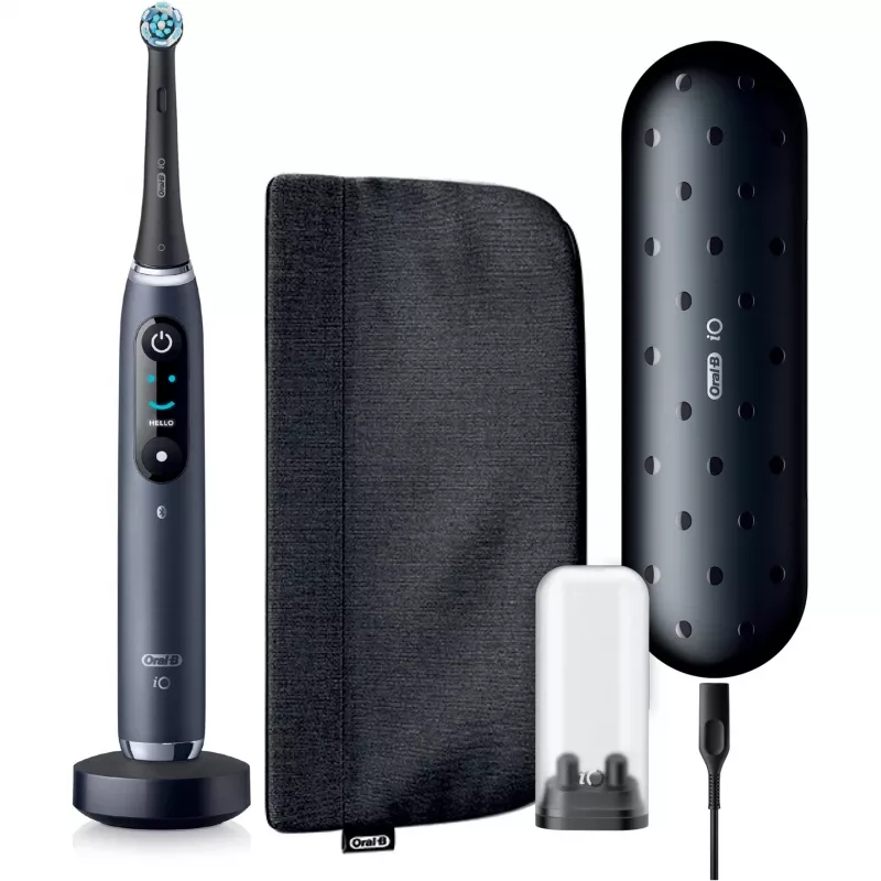 Oral-B iO Series 9 Luxe Edition Juoda Onyx dantų šepetėlis