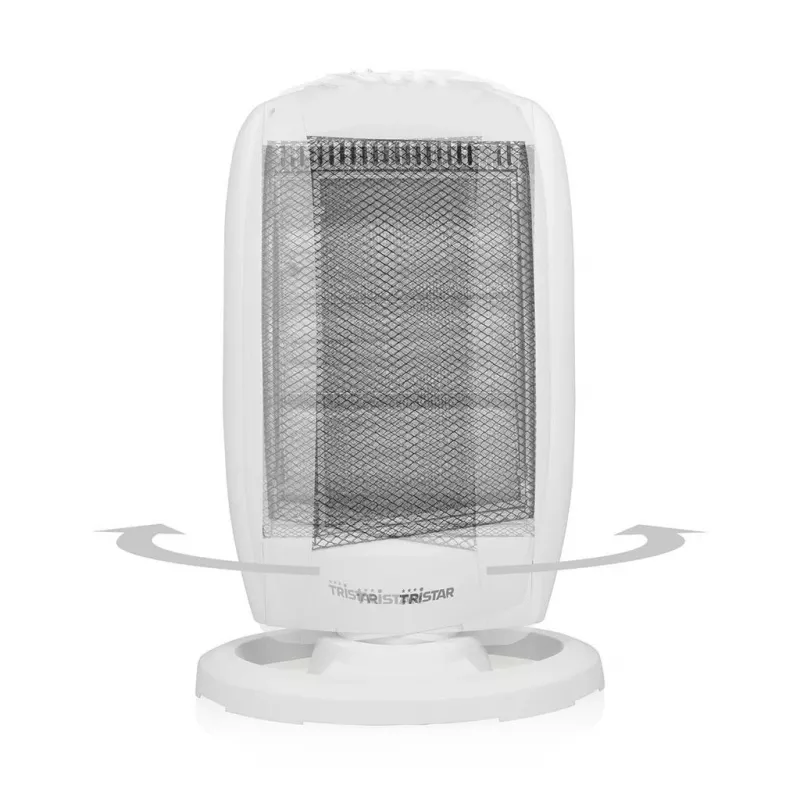 Tristar šildytuvas | KA-5129 | Spindulinis šildytuvas | 1200 W | Tinka patalpoms iki 38 m³ | Tinka patalpoms iki 15 m² | Pilka | IP00