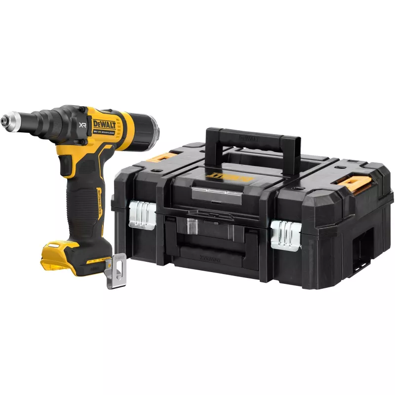 DeWALT DCF403NT-XJ elektrinis kniedijimo įrankis Juoda, Geltona 2,4;3,2;4;4,8 mm 10000 kN