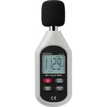 VOLTCRAFT garso lygio matuoklis SL-10 30 - 130 dB 31,5 Hz - 8 kHz (VC-8314250)