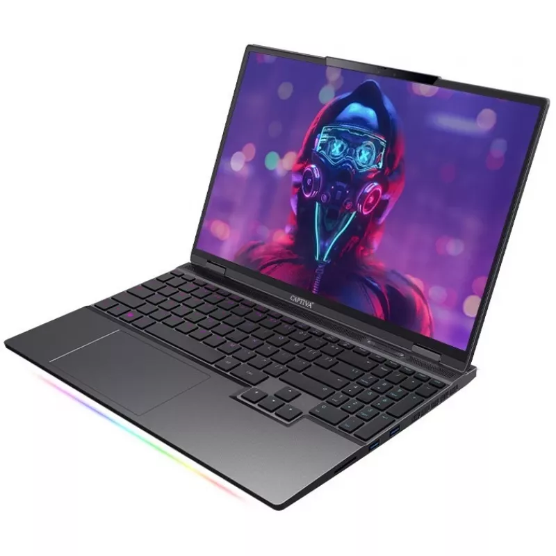Captiva Advanced Gaming I86-221 86221 Gaming-Notebook 38,9 cm (15,3) 2560x1600 - Intel Core i7-13620H - 1TB SSD - GeForce RTX 4050 - HDMI/USB-C - Windows 11 Home - Juoda (86221)